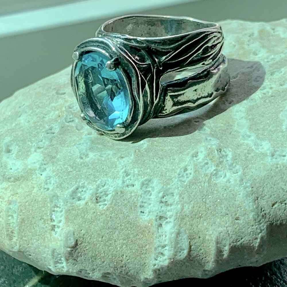 Blue Topaz Express Yourself Ring.
